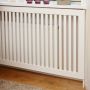 RADIATORSKJULER LUNDBERGS ELSA HVIT 1250X700X20MM