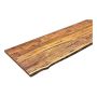 BENKEPLATE INTERBUILD TEAK 1 SIDE UKANTET 2200X635X30MM