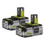 BATTERIER RYOBI RB18LL30 ONE+ HIGH ENERGY 18V 2X3.0AH