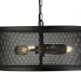 TAKLAMPE SEARCHLIGHT FISHNET 3L PENDEL SVART