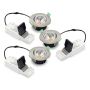 DOWNLIGHT ECOLITE MAGO 3000K 3PK BØRSTET STÅL