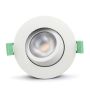 DOWNLIGHT ECOLITE PRIA DIM-TO-WARM SINGEL HVIT              