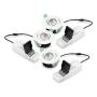 DOWNLIGHT ECOLITE PRIA DIM-TO-WARM 3PK HVIT