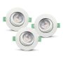 DOWNLIGHT ECOLITE PRIA DIM-TO-WARM 3PK HVIT