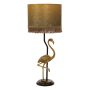 BORDLAMPE ANETA FLAMINGO SVARTGULL