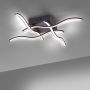 TAKLAMPE JUST LIGHT WAVE 55X55X9CM