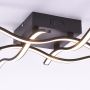 TAKLAMPE JUST LIGHT WAVE 55X55X9CM