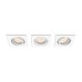 DOWNLIGHT PHILIPS DONEGAL HVIT 3PK