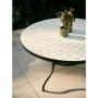 LOUNGEBORD SUNFUN MOSAIKK 80X40CM SVART/HVIT