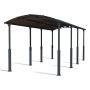 CARPORT CANOPIA ALPINE 25,2M² BRONSE/GRÅ