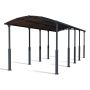 CARPORT CANOPIA ALPINE 32M² BRONSE/GRÅ