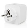 VEGGUTTAK NEDIS SMARTLIFE WIFI SMART PLUG M/STRØMMÅLER 3PK