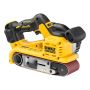 BÅNDSLIPER DEWALT DCW220N-XJ XR 75MM 18V UTEN BATTERI