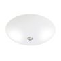 PLAFOND MARKSLÖJD MONTEL FROSTET 39CM HVIT 