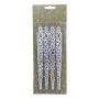 JULETREPYNT ISTAPPER 16,5CM HVIT 4PK