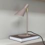 BORDLAMPE DYBERG LARSEN DL12 MINI BEIGE/MESSING