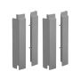 ENDESTYKKER TIL VEGGSKINNE STANLEY TRACK WALL SYSTEM 4-PACK