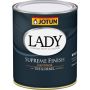 MALING JOTUN LADY SUPREME FINISH 40 HALVBLANK HVIT-BASE 0,68