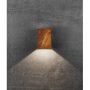 VEGGLAMPE NORDLUX FOLD 10 CORTEN