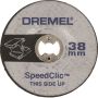 SLIPESKIVE DREMEL SPEEDCLIC 38MM