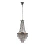 LYSEKRONE MARKSLÖJD ALLINGTON CHANDELIER 3 SVART/KROM 