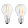 LYSKILDE OSRAM LED E27 806LM 6W 2-PK