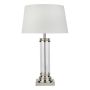 BORDLAMPE SEARCHLIGHT PIDESTALL CREAM SHADE