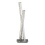 BORDLAMPE SEARCHLIGHT CLOVER LED CLEAR CRYSTAL