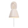 VEGGLAMPE NORDLUX FLEUR BEIGE