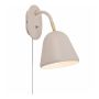 VEGGLAMPE NORDLUX FLEUR BEIGE