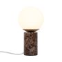 BORDLAMPE NORDLUX LILLY MARMOR BRUN