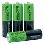 SOLCELLSBATTERIER LUXFORM NIMH AA 4-PACK