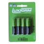 SOLCELLSBATTERIER LUXFORM NIMH AA 4-PACK