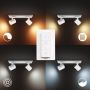 SPOTSKINNE PHILIPS HUE RUNNER WHITE AMBIANCE 2X5W HVIT