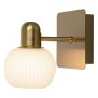 VEGGLAMPE ANETA LIGHTING MESSINA 1 MATT MESSING