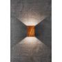 VEGGLAMPE NORDLUX FOLD 10 CORTEN