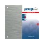 SKILT PICKUP 3D HOME PANEL ALUMINIUM 15 X 15 CM