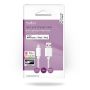 USB-KABEL NEDIS 2.0 APPLE LIGHTNING HVIT 2M