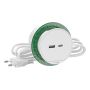 BORDENHET SCHNEIDER ELECTRIC MINI 6CM USB-A/C HVIT