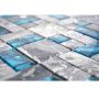 MOSAIKK OPTIC GREY/BLUE 30X30CM