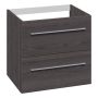 SERVANTSKAP SCANBAD MULTO 2 SKUFFER PINE GREY 60 CM