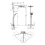 TAKDUSJSETT HANSGROHE RAINDANCE SELECT 300 150CC