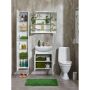 HØYSKAP BATH DELUXE MULTI CAMARGUE HVIT 30X20X170CM