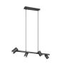 TAKLAMPE TRIO MARLEY 80CM 4XGU10 SVART 