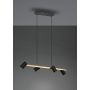 TAKLAMPE TRIO MARLEY 80CM SVART/GULL