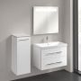 VEGGSKAP VILLEROY & BOCH AVENTO V CRYSTAL WHITE 89CM