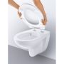 TOALETT GROHE VEGGHENGT 5-I-1 SETT SOLIDO + WC-SKÅL BAU