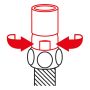 ELEMENT NEOPERL VANNSPARENDE FOR DUSJ 1/2" X 1/2" 