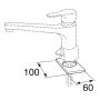 DEKKBRIKKE FOR 60MM C/C HULL