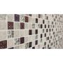 MOSAIKK SQUARE CRYSTAL/STONE MIX GREY XCM CR37